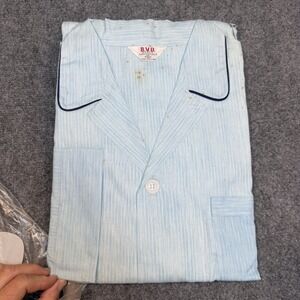 Vintage BVD Men's Pajama Se Large Adjustable Waist, Open Package New See Pics